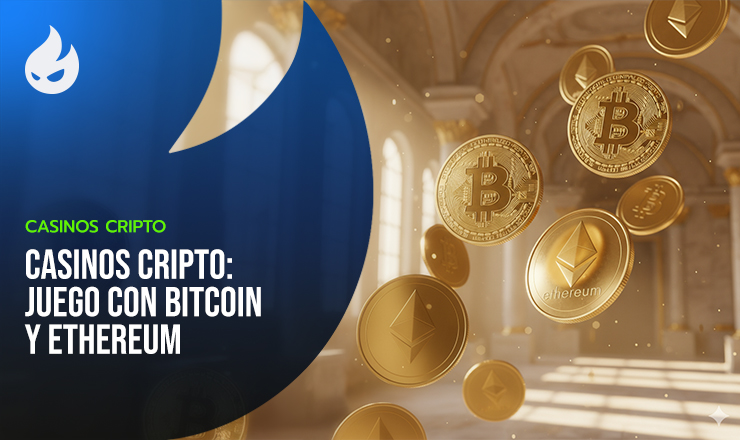Casinos cripto: juego con Bitcoin y Ethereum