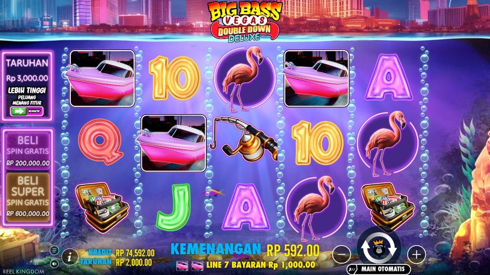 Big Bass Vegas Double Down Deluxe: Un giro ganador de nuestra sesión
