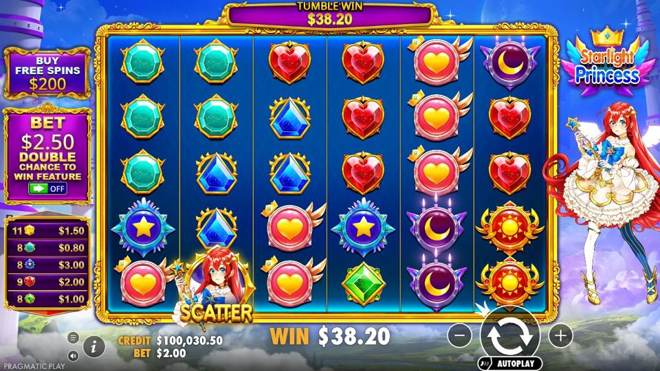 Starlight Princess: Our biggest win in the session